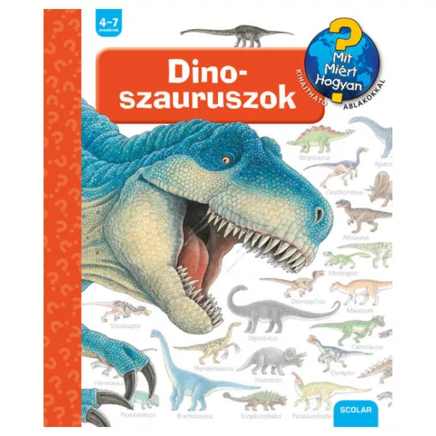 Scolar kiadó - Dinoszauruszok (2. kiadás)
