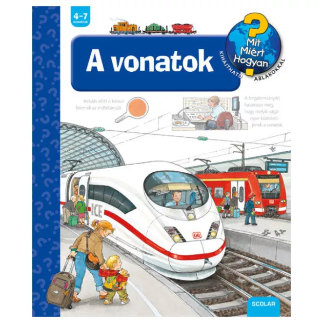Scolar kiadó - A vonatok (4. kiadás)