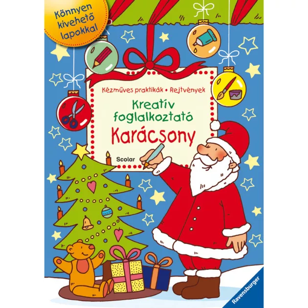 Scolar kiadó - Kreatív foglalkoztató – Karácsony (2. kiadás)
