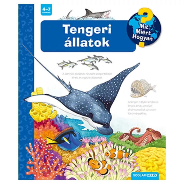 Scolar Kiadó - Tengeri állatok