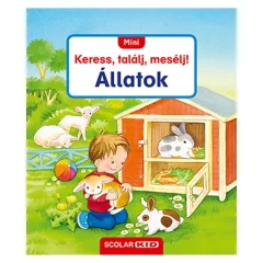 Scolar Kiadó - Mini Keress, találj, mesélj! Állatok