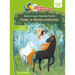   Scolar kiadó - Maja von Vogel - Pukk, a fekete unikornis (Olvass Samuval! – Kezdő szint)