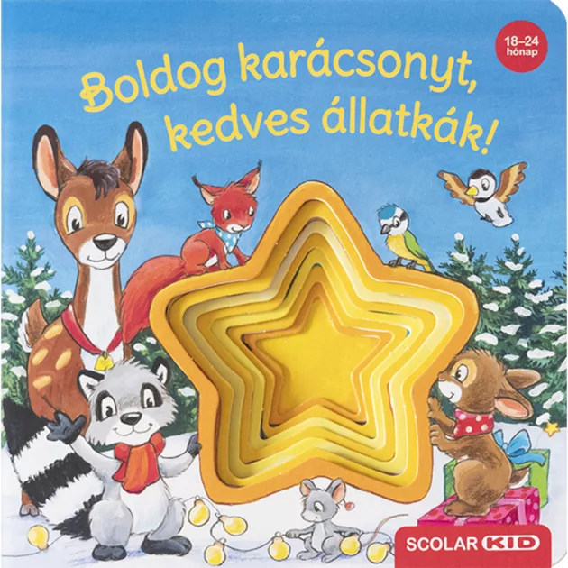 Scolar kiadó - Bernd Penners - Boldog karácsonyt, kedves állatkák!