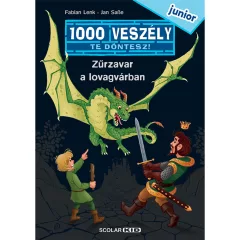   Scolar kiadó - Fabian Lenk - Zűrzavar a lovagvárban (1000 veszély – junior 2.)