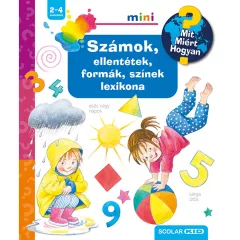   Scolar kiadó - Doris Rübel - Számok, ellentétek, formák, színek lexikona – Mit? Miért? Hogyan? Mini