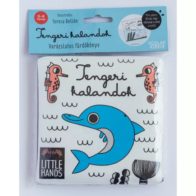 Scolar kiadó - Teresa Bellón - Tengeri kalandok – Varázslatos fürdőkönyv