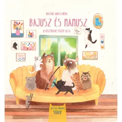  Scolar kiadó - Nattán-Angeli Nóra - Bajusz és Mamusz (Két Cica Könyvek 3.)