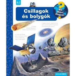  Scolar kiadó - Andrea Erne - Csillagok és bolygók – Mit? Miért? Hogyan? (62.)