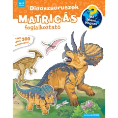   Scolar kiadó - Stefan Richter - Dinoszauruszok (Mit? Miért? Hogyan? Matricás foglalkoztató)