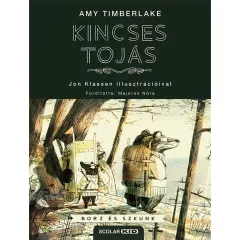   Scolar kiadó - Amy Timberlake - Kincses tojás – Borz és Szkunk 2.