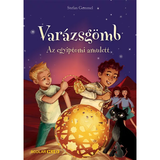 Scolar kiadó - Stefan Gemmel - Varázsgömb 3. – Az egyiptomi amulett