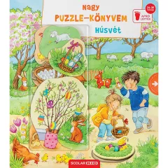   Scolar kiadó - Mila Rulff - Nagy puzzle-könyvem – Húsvét