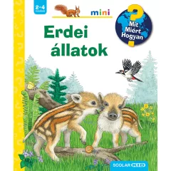   Scolar kiadó - Patricia Mennen - Erdei állatok – Mit? Miért? Hogyan? Mini (68.)
