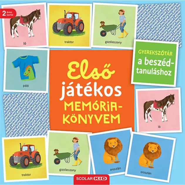 Scolar kiadó - Meike Teichmann - Első játékos memóriakönyvem