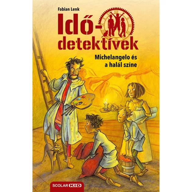 Scolar kiadó - Fabian Lenk - Michelangelo és a halál színe (Idődetektívek 9.) 2. kiadás