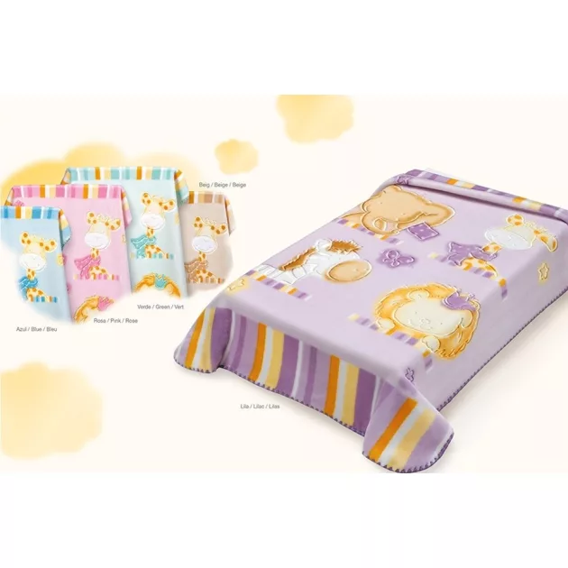 Belpla Baby Perla gold pléd (542) 110x140 - bézs dobozos