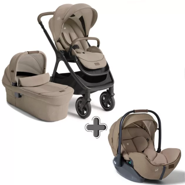 Joie Signature Finiti 2 in1 babakocsi + i-Level Pro hordozó Sandstone