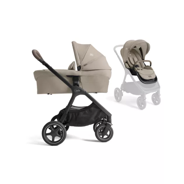 Joie Signature Finiti 2in1 babakocsi Sandstone + i-Snug 2 hordozó Pebble