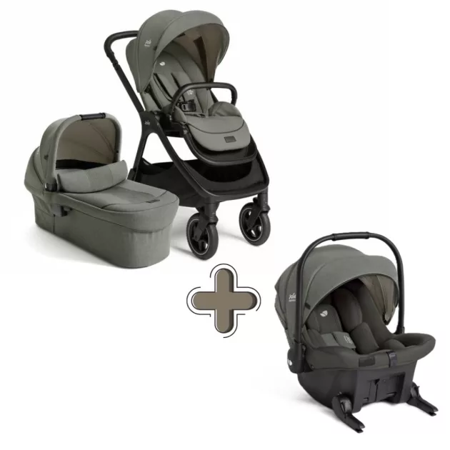 Joie Signature Finiti 3in1 babakocsi Sprint hordozóval - Evergreen