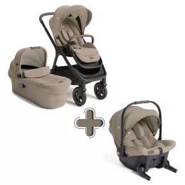   Joie Signature Finiti 3in1 babakocsi Sprint hordozóval - Sandstone