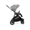 Joie Versatrax babakocsi szett i-Snug2 hordozó Pebble + Signature Ramble mózeskosár Eclipse