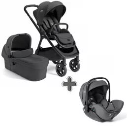   Joie Signature Finiti 2in1 babakocsi + i-Level Pro hordozó Ebony