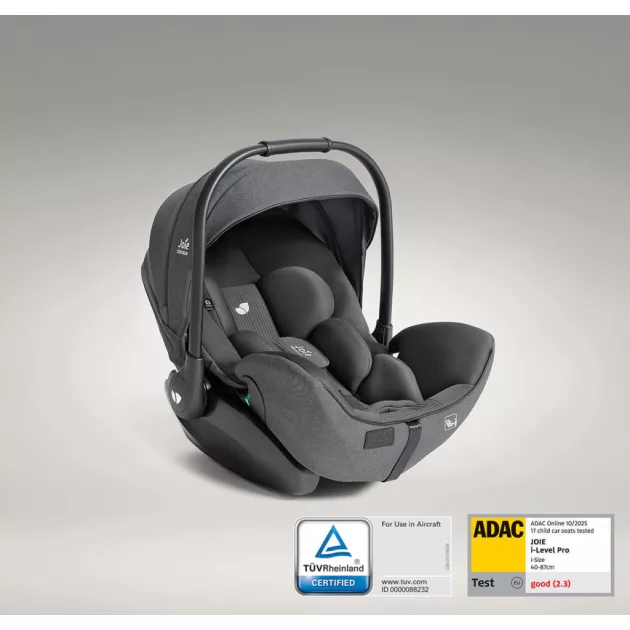 Joie Signature Finiti 2in1 babakocsi + i-Level Pro hordozó Ebony