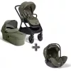 Joie Signature Finiti 2in1 babakocsi + i-Level Pro hordozó Evergreen
