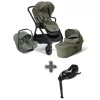 Joie Signature Finiti 2in1 babakocsi Evergreen + i-Snug 2 hordozó Laurel + i-Base Encore bázistalp