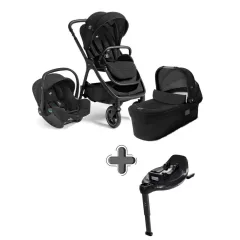   Joie Signature Finiti 2in1 babakocsi Eclipse + i-Snug 2 hordozó Raven + i-Base Encore bázistalp