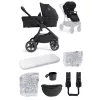 Joie Signature Finiti 2in1 babakocsi Eclipse + i-Snug 2 hordozó Raven + i-Base Encore bázistalp
