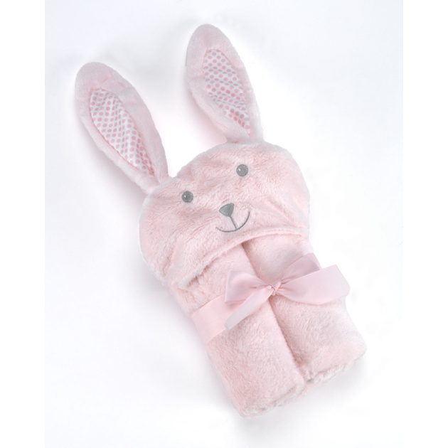 Mora POMPON RABBIT P88 pléd 75*95 04-pink - dobozos