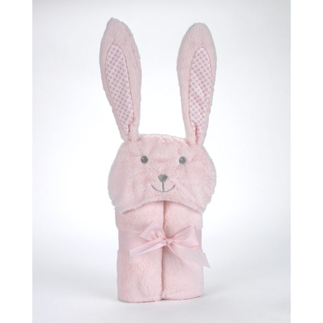 Mora POMPON RABBIT P88 pléd 75*95 04-pink - dobozos