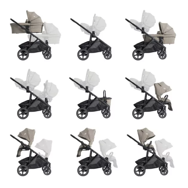 Joie Signature Versiti 2in1 babakocsi - Sandstone