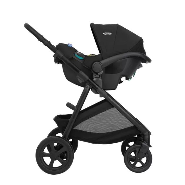 Graco Near2Me DLX 3in1 Midnight Babakocsi + SnugTurn