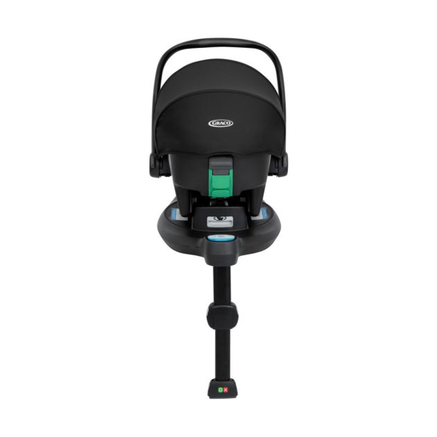 Graco SnugLite™ 40-75 cm hordozó Midnight + SnugTurn™ i-Size R129 bázistalp