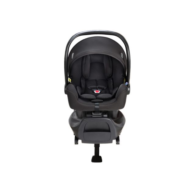 Graco SnugLite™ 40-75 cm hordozó Midnight + SnugTurn™ i-Size R129 bázistalp