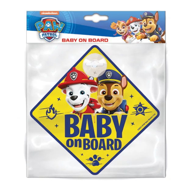 Seven Polska Baby on board tábla - Mancs Őrjárat fiú