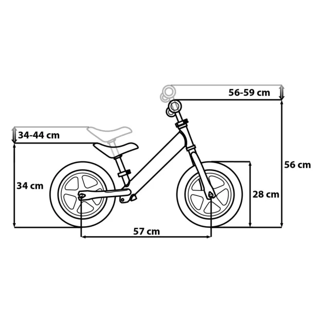 Seven Polska Fém futó bicikli - Mancs Őrjárat lány
