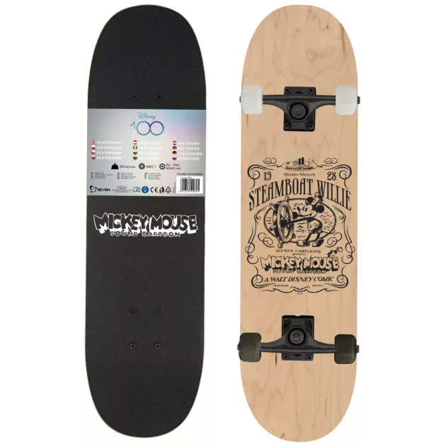 Seven Polska Nagy fa gördeszka D100 - MICKEY STEAMBOAT