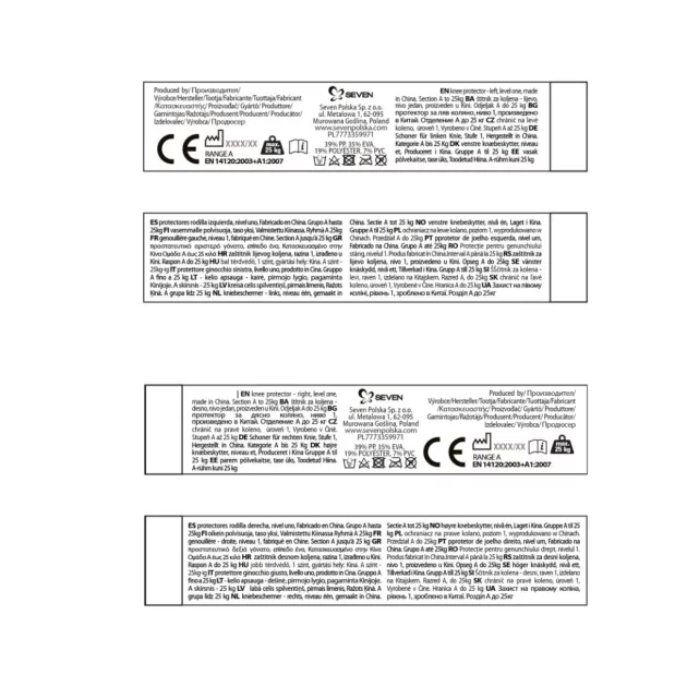 Seven Polska Térd és könyökvédők - STITCH