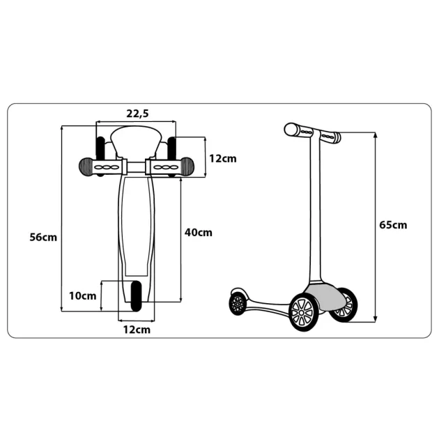 Seven Polska 3 kerekű futóroller - SPIDERMAN