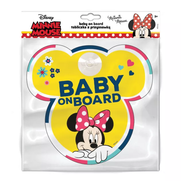 Seven Polska Baby on board tábla - MINNIE