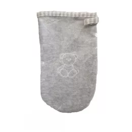 Vaganza Fürdetőkesztyű hímzett – Szürke