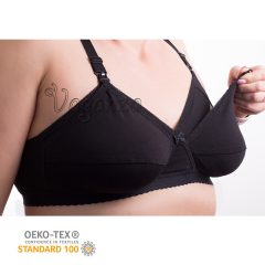   Stella szoptatós melltartó, fekete - 90/B (Több kosárméret)