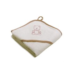   Vaganza Fürdőlepedő hímzett 80×80 - Drapp/Maci (Több minta)