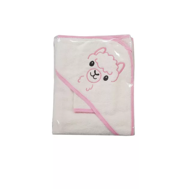 Vaganza Fürdőlepedő hímzett 80×80 – Láma