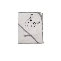 Vaganza Fürdőlepedő hímzett 80×80 – Zebra