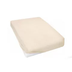 Vaganza Pamut strech lepedő 100x100 - Ecrü