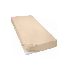 Vaganza Pamut strech lepedő 60x120-70x140cm - Tejeskávé